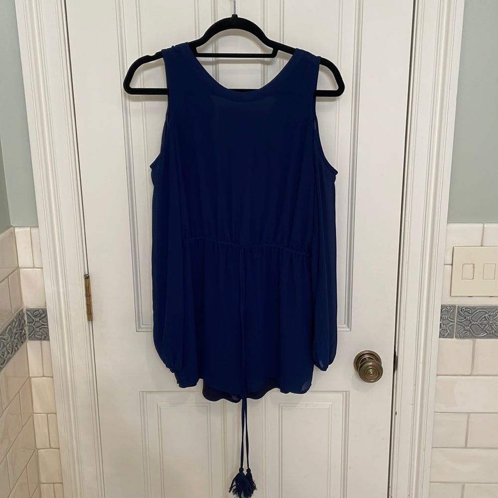 Navy romper